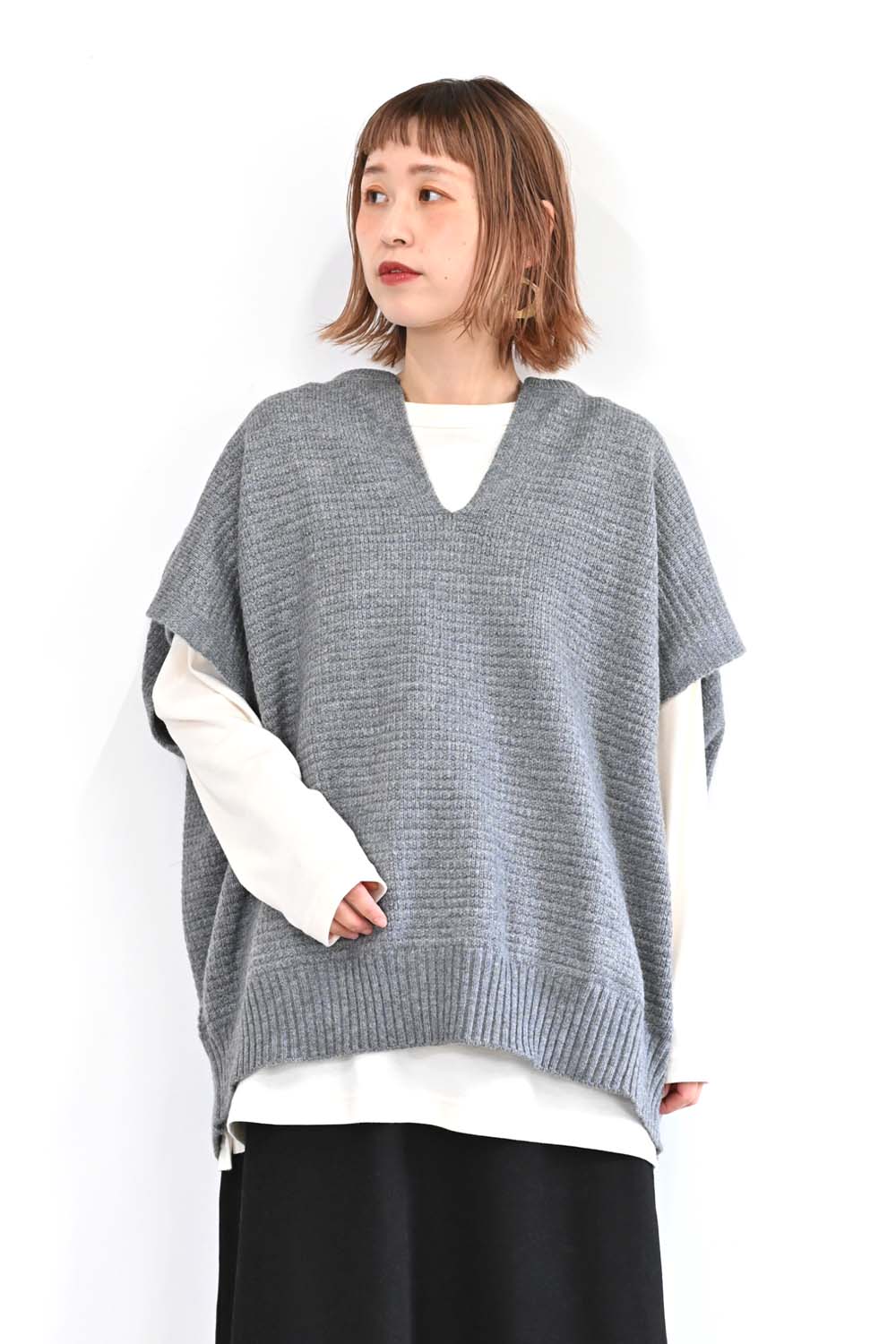GRAY / 154cm / FREE
