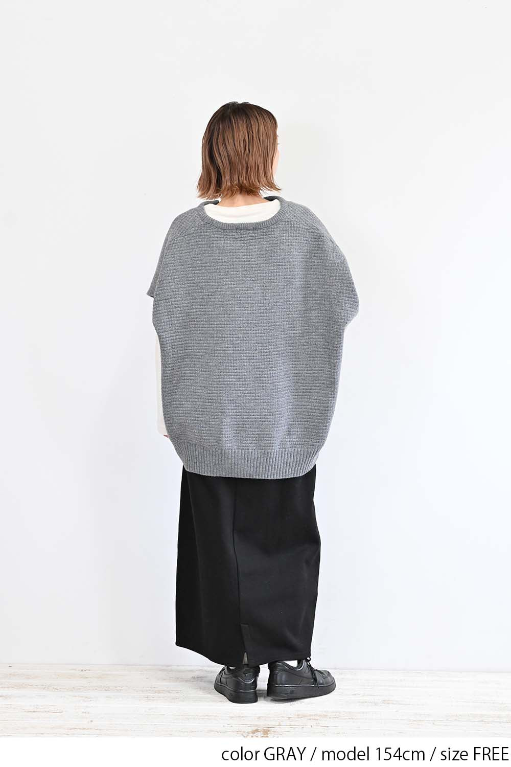GRAY / 154cm / FREE