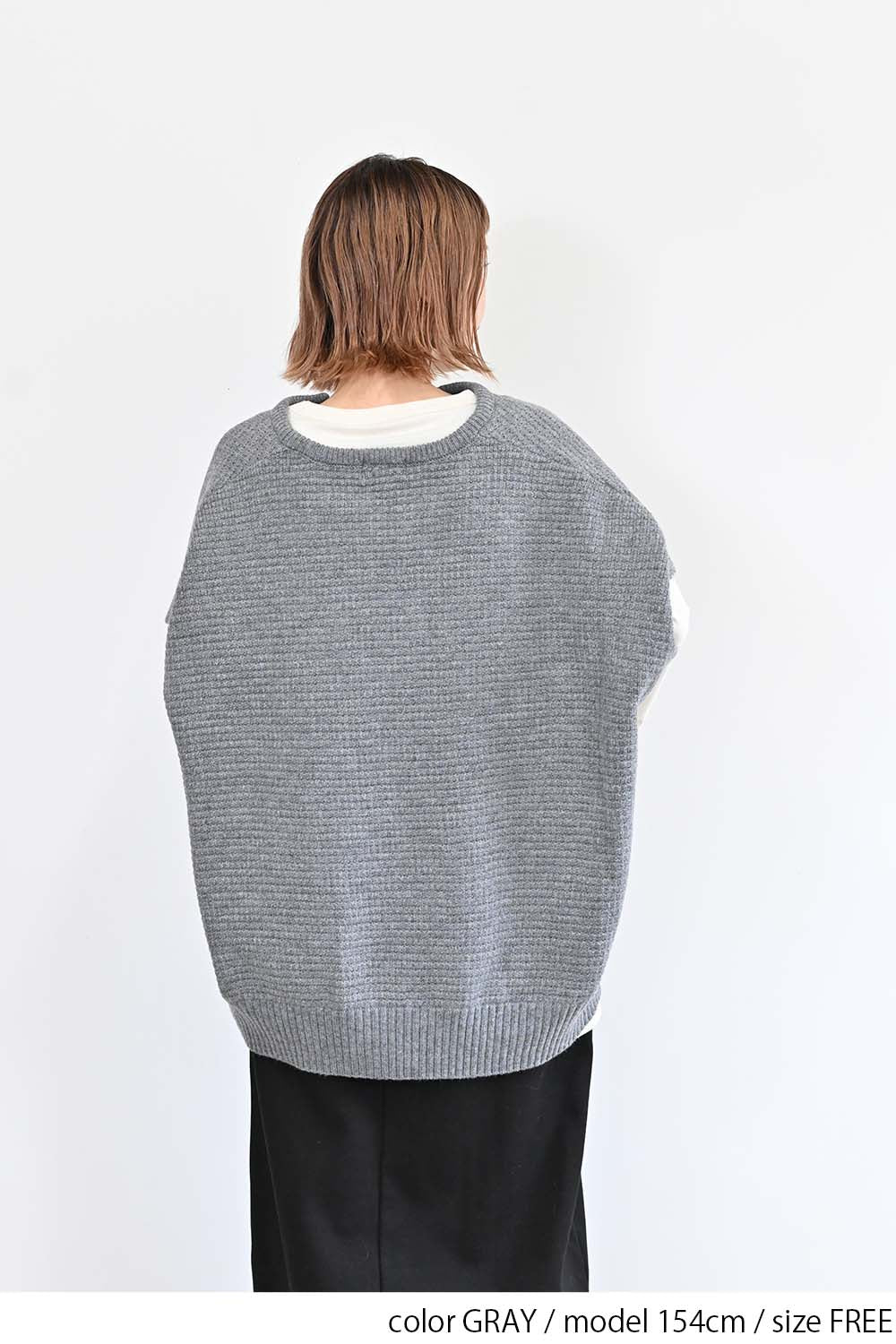 GRAY / 154cm / FREE