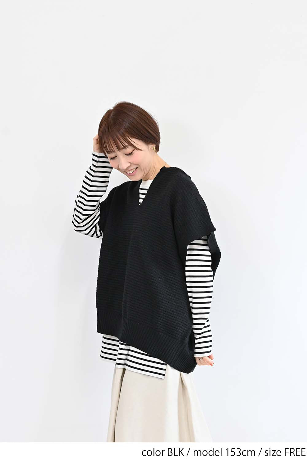 BLK / 153cm / FREE