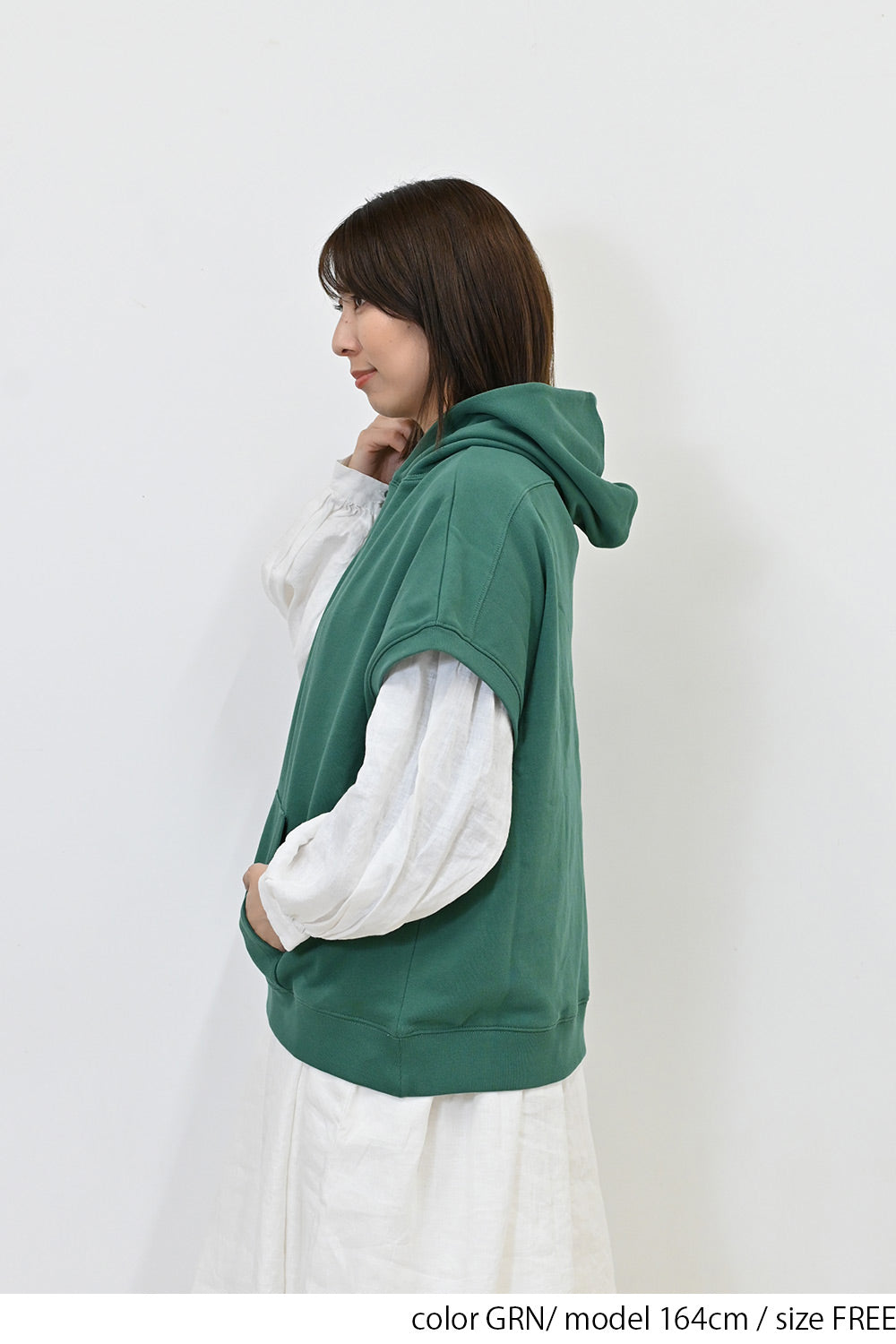 ≪SALE≫ Hoodie Fleece Vest