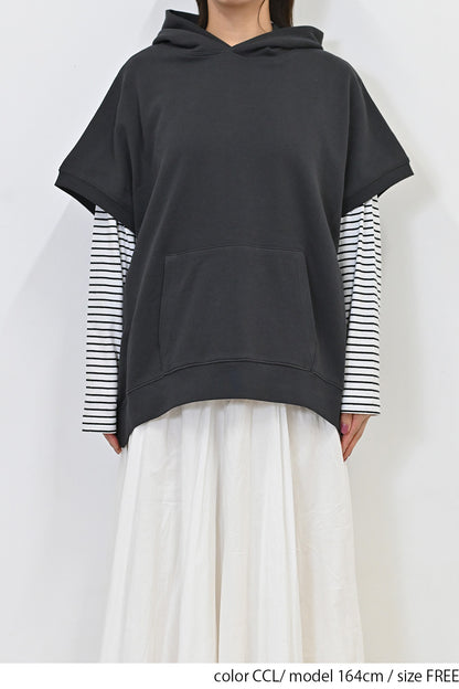 ≪SALE≫ Hoodie Fleece Vest