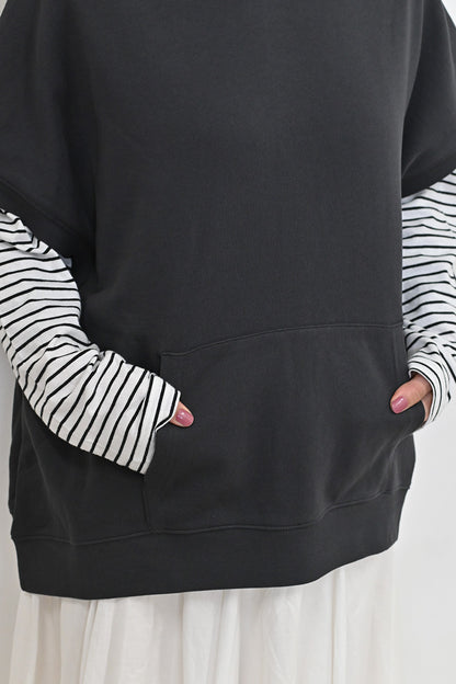 ≪SALE≫ Hoodie Fleece Vest