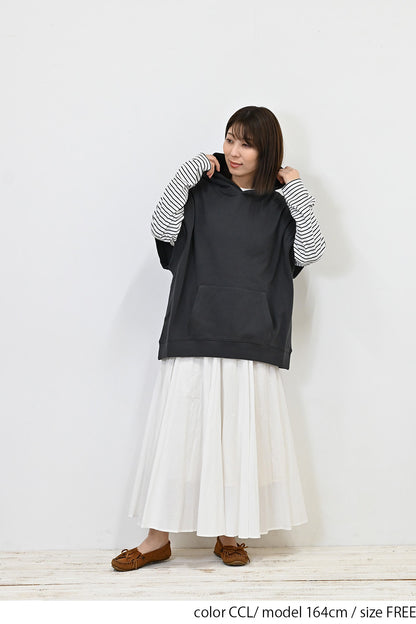 ≪SALE≫ Hoodie Fleece Vest
