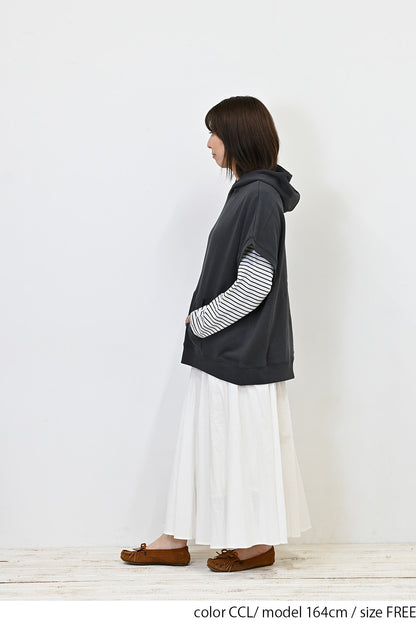≪SALE≫ Hoodie Fleece Vest