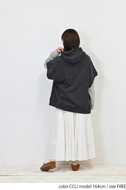 ≪SALE≫ Hoodie Fleece Vest