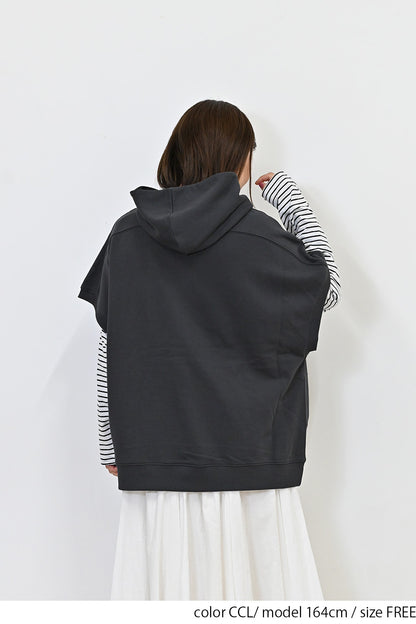 ≪SALE≫ Hoodie Fleece Vest