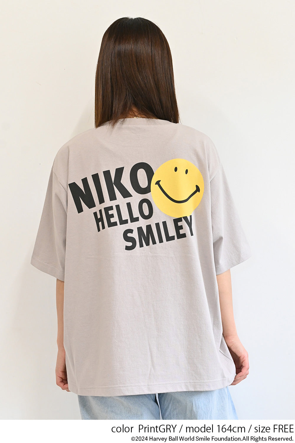 ≪SALE≫胸ワンポイント刺繍ニコちゃんBIG TEE – HEART MARKET