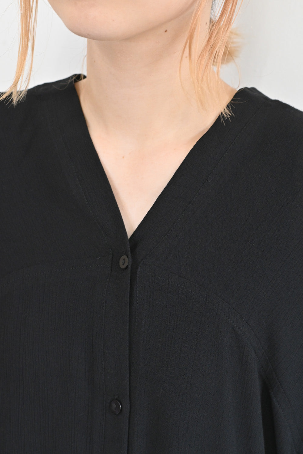 Rayon Crinkled Big Cardigan
