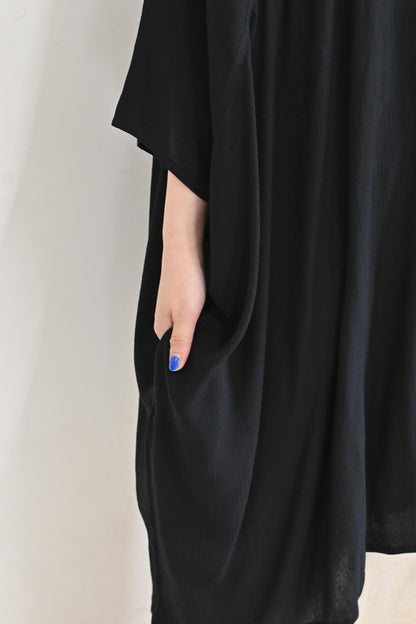 Rayon Crinkled Big Cardigan