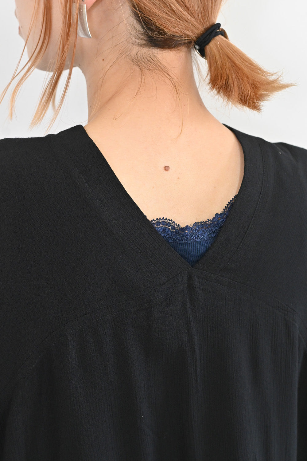 Rayon Crinkled Big Cardigan