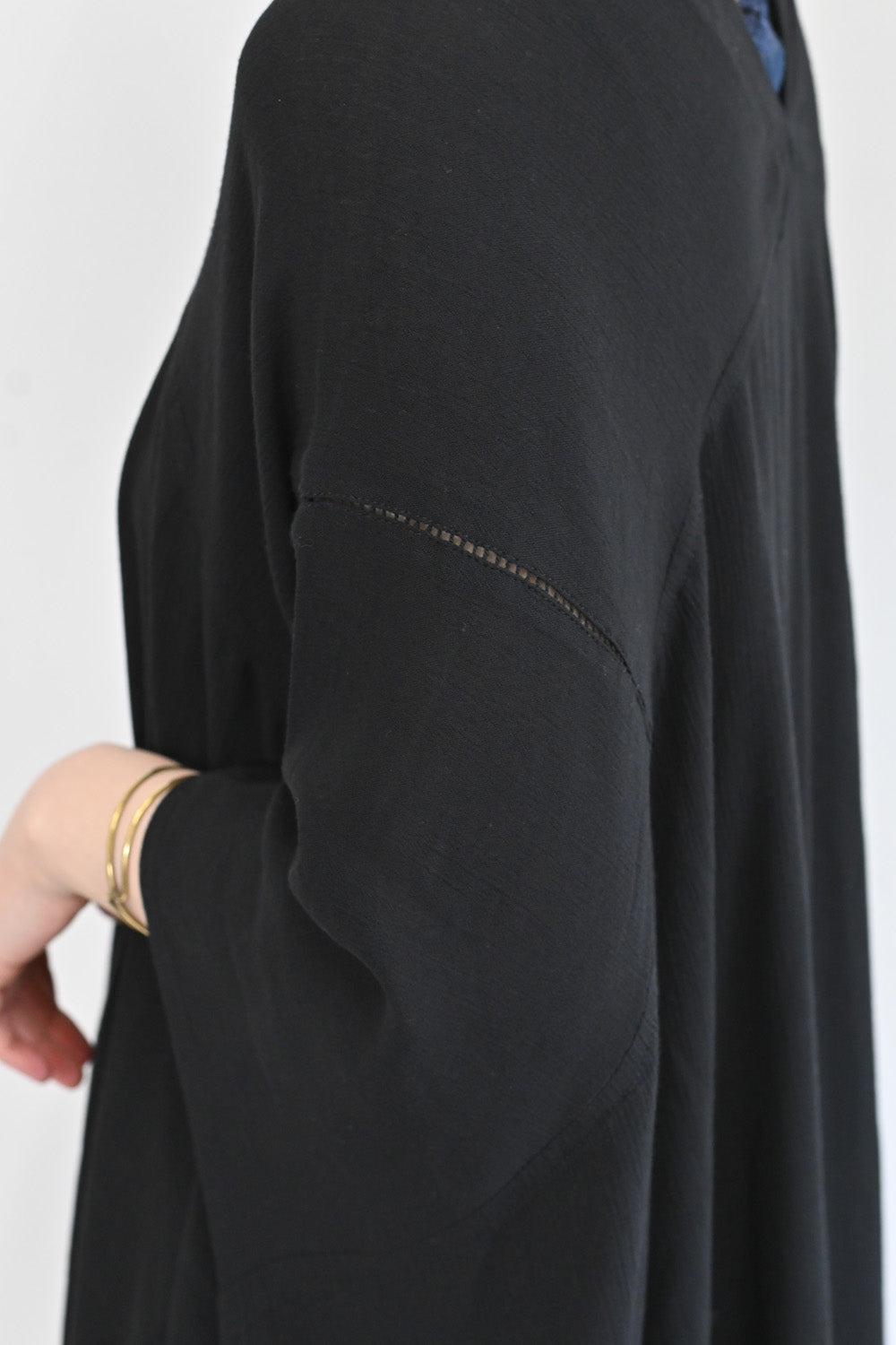 Rayon Crinkled Big Cardigan
