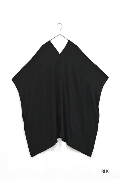 Rayon Crinkled Big Cardigan