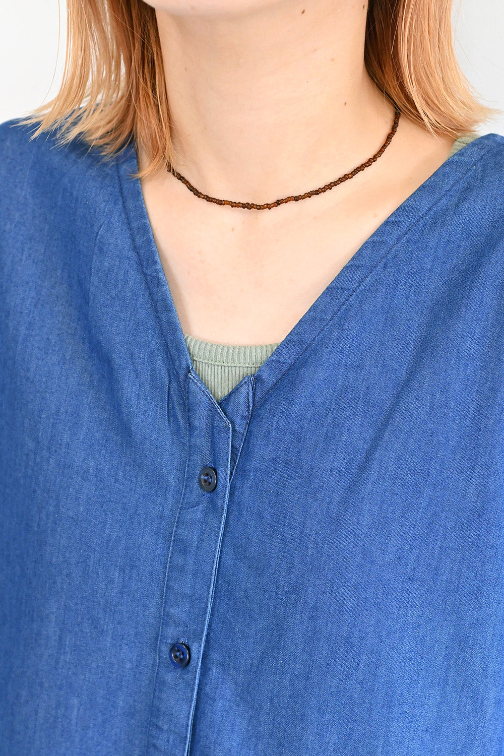 ≪SALE≫デニムノースリワンピース – HEART MARKET