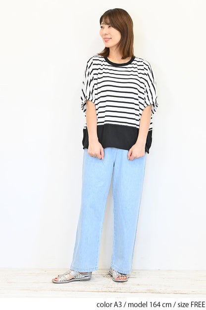 USAコットン切替ドルマンT