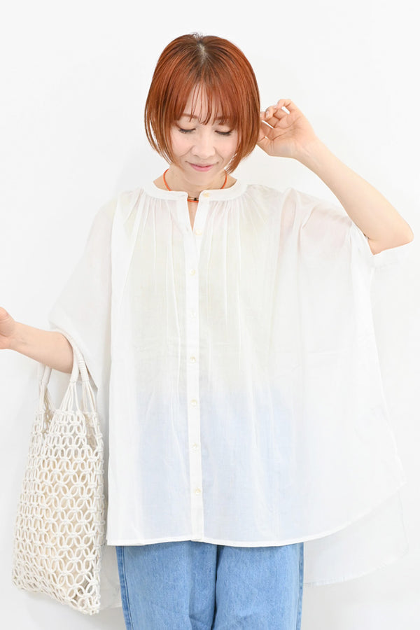 ≪SALE≫ボイルビッグブラウス