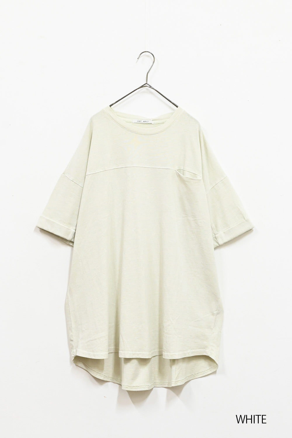 ≪SALE≫ピグメントポケット付き切替チュニック – HEART MARKET