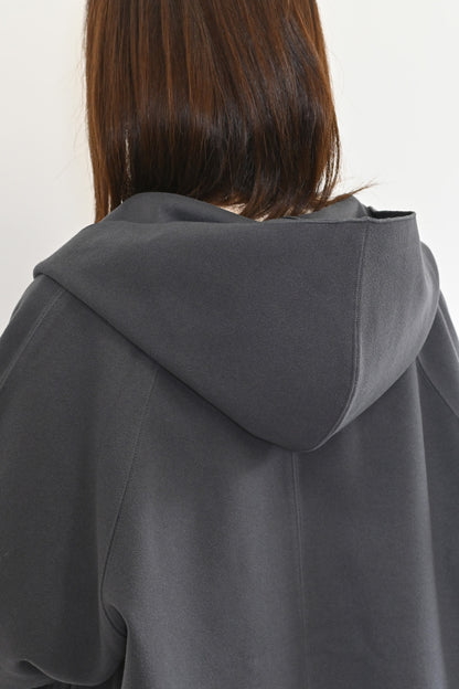 【アクセル】シャギーフード付きケープ