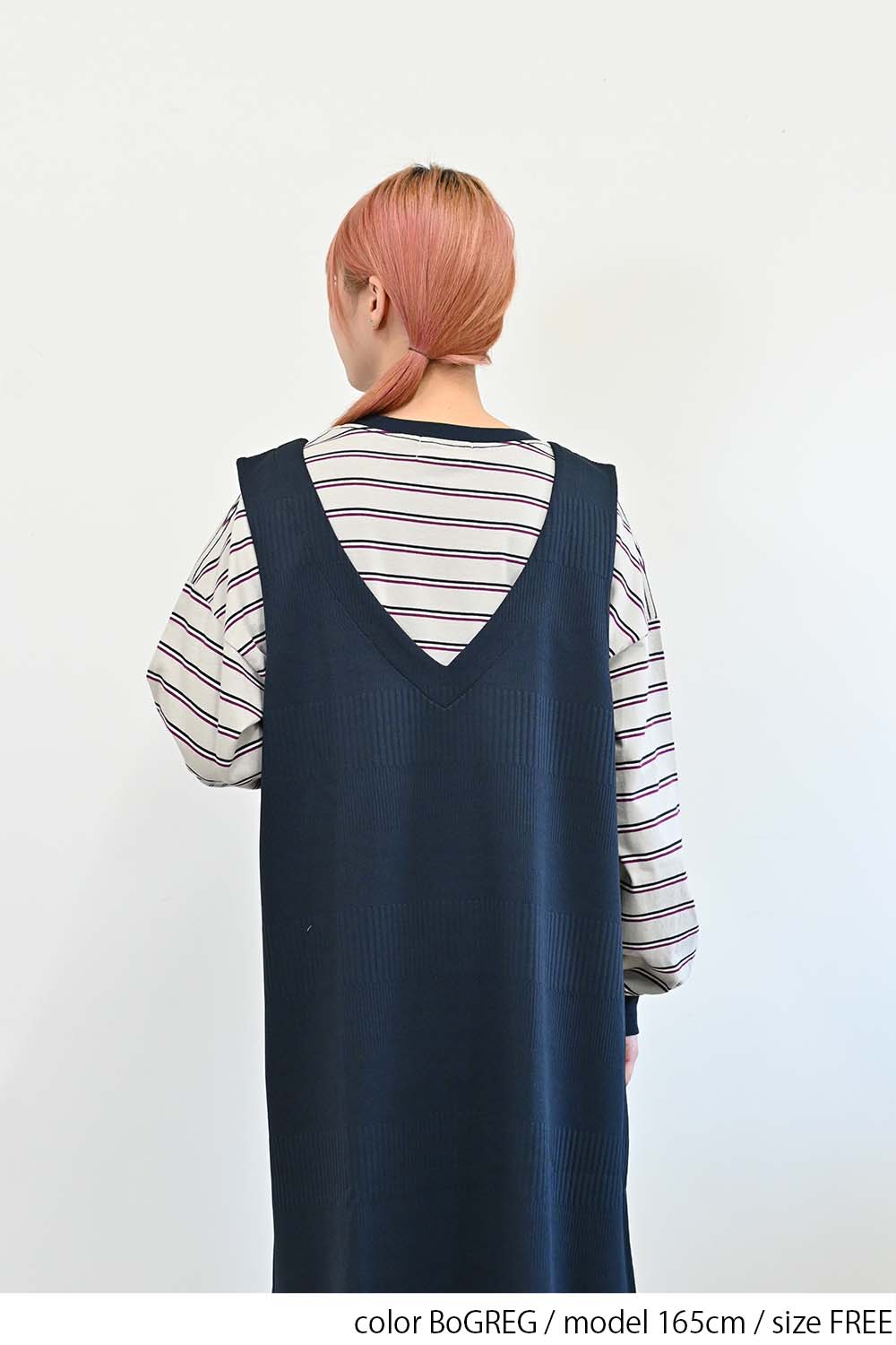 ≪SALE≫【GENTIL】 Trim Border Long Tee