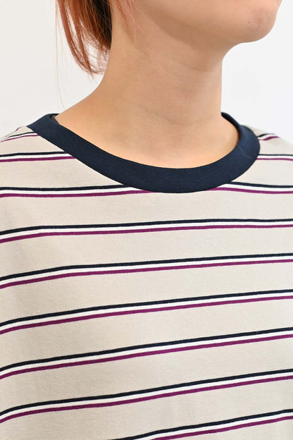 ≪SALE≫【GENTIL】 Trim Border Long Tee