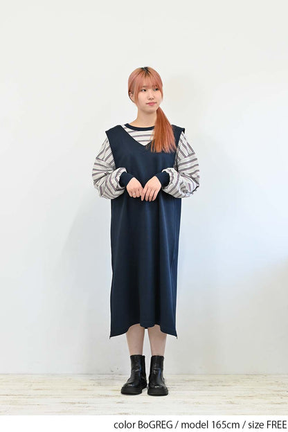 ≪SALE≫【GENTIL】 Trim Border Long Tee