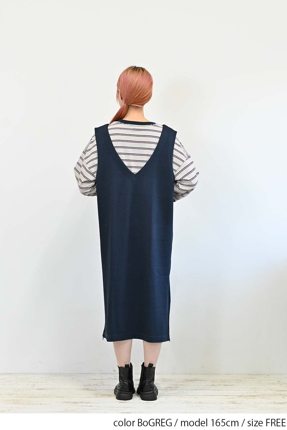 ≪SALE≫【GENTIL】 Trim Border Long Tee