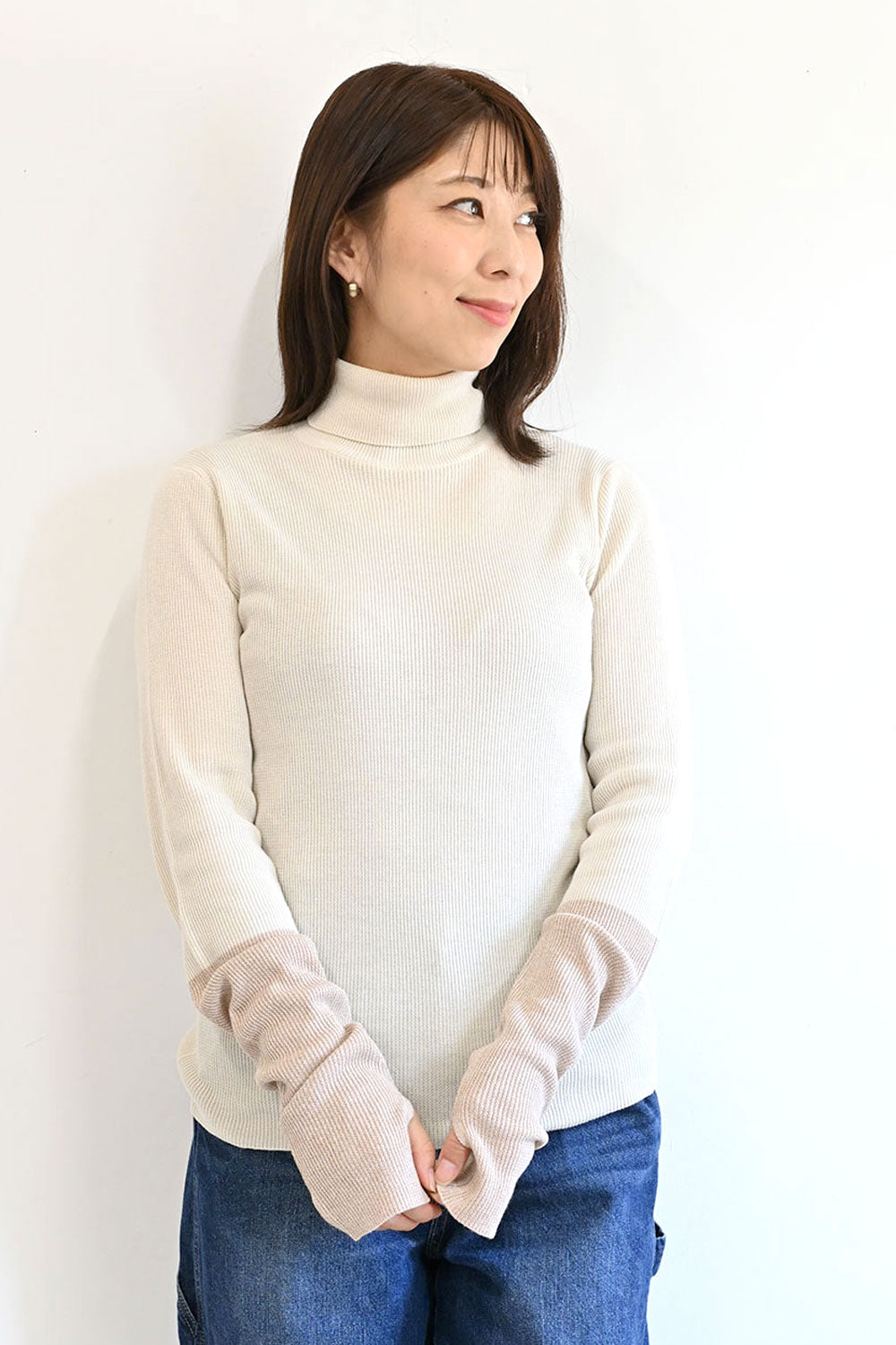 【Classic byGENTIL】RIB Knit タートル