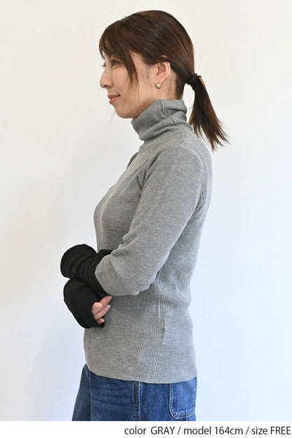 【Classic byGENTIL】RIB Knit タートル