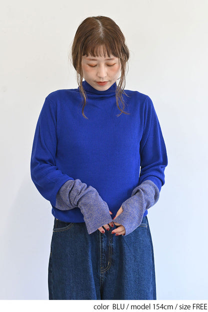 【Classic byGENTIL】RIB Knit タートル