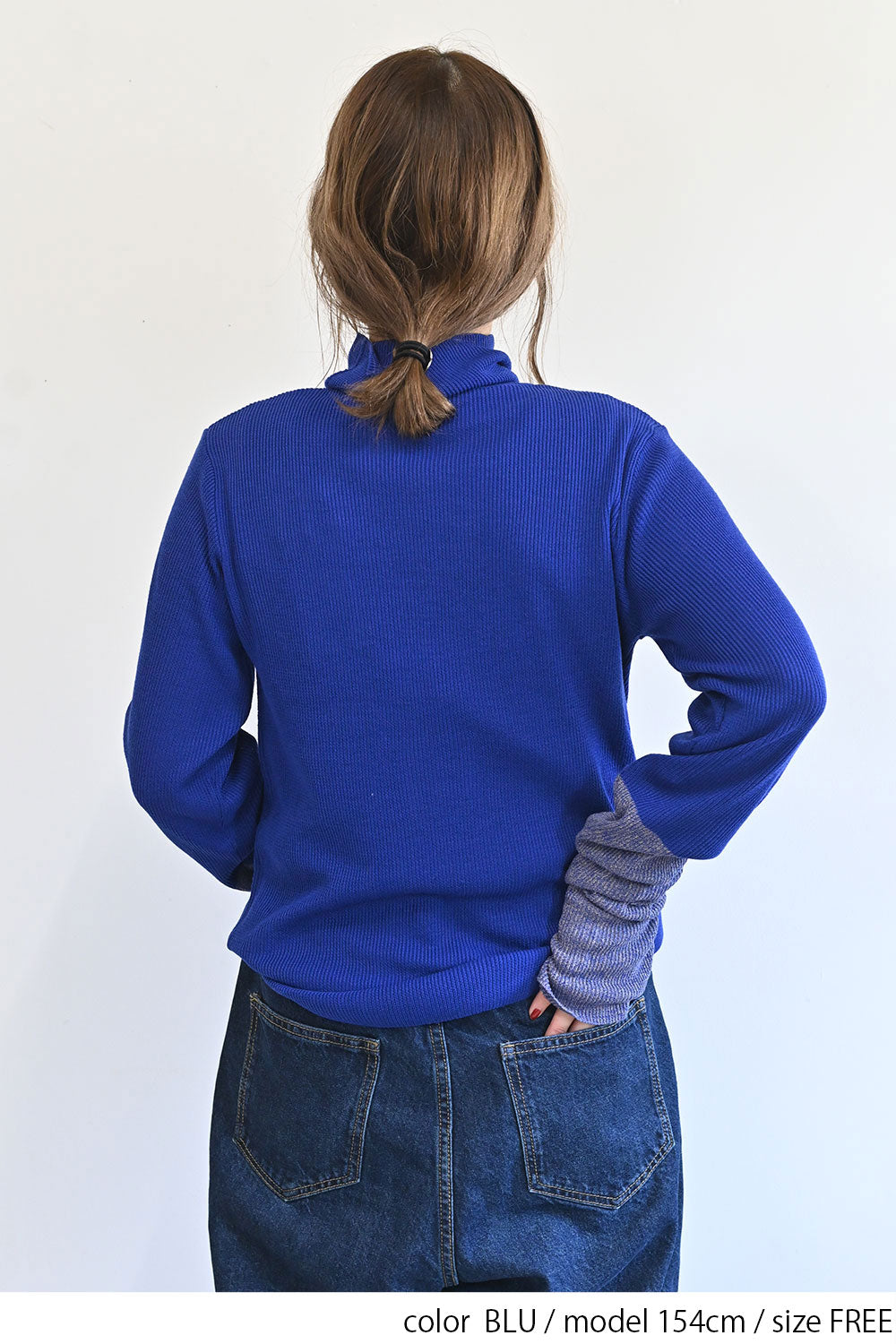 【Classic byGENTIL】RIB Knit タートル