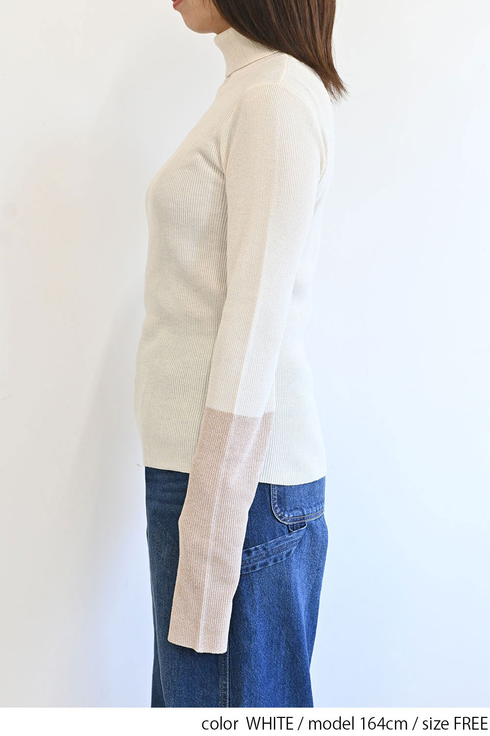 【Classic byGENTIL】RIB Knit タートル
