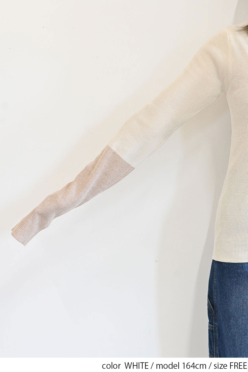【Classic byGENTIL】RIB Knit タートル