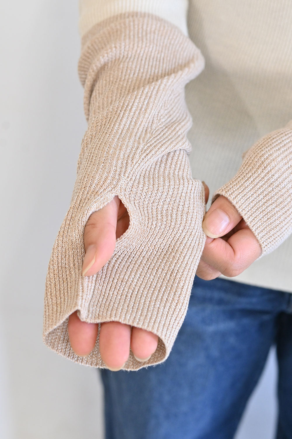【Classic byGENTIL】RIB Knit タートル