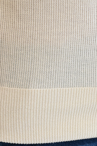 【Classic byGENTIL】RIB Knit タートル