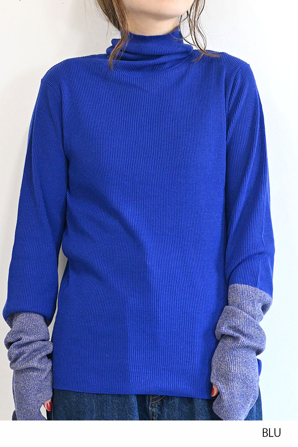 【Classic byGENTIL】RIB Knit タートル