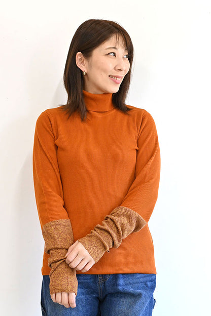 【Classic byGENTIL】RIB Knit タートル