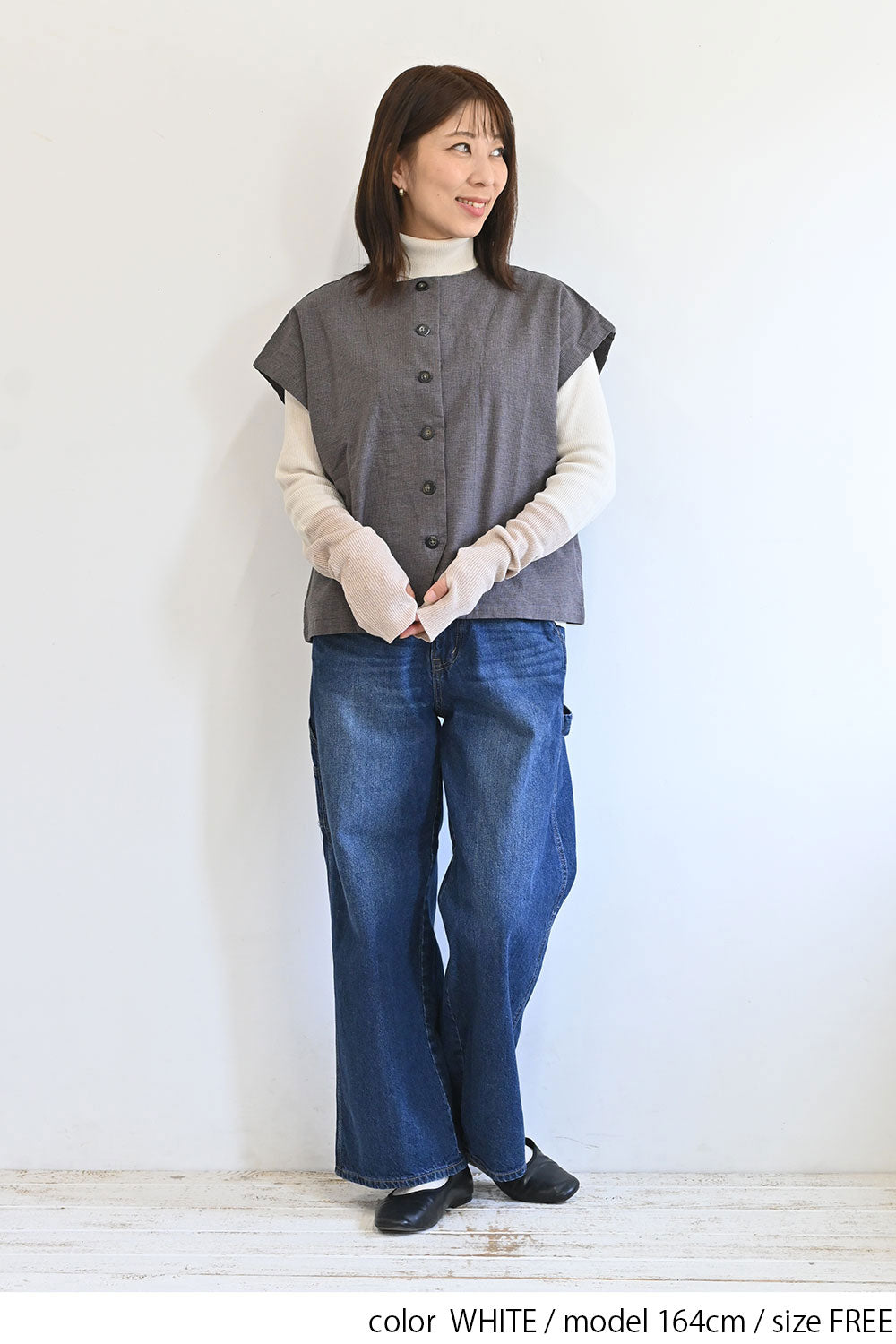 【Classic byGENTIL】RIB Knit タートル