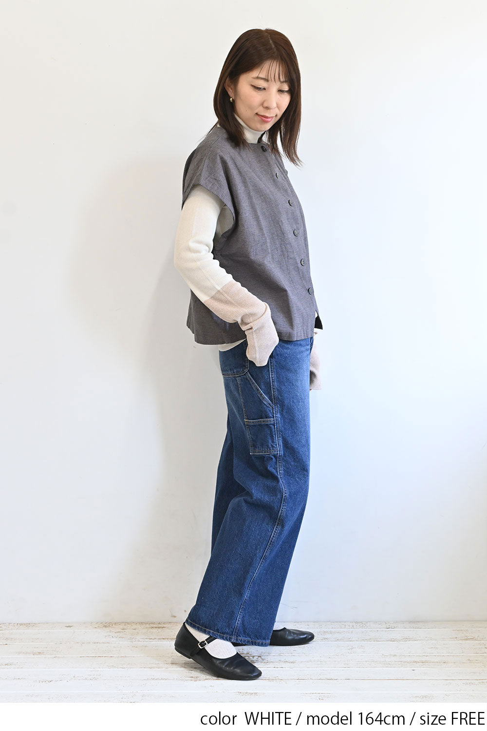 【Classic byGENTIL】RIB Knit タートル