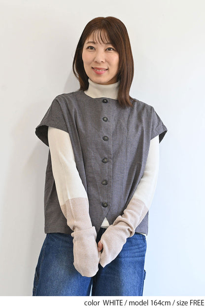 【Classic byGENTIL】RIB Knit タートル