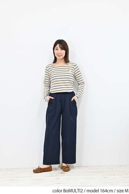 ≪SALE≫ Smiley Border Long Sleeve T-Shirt
