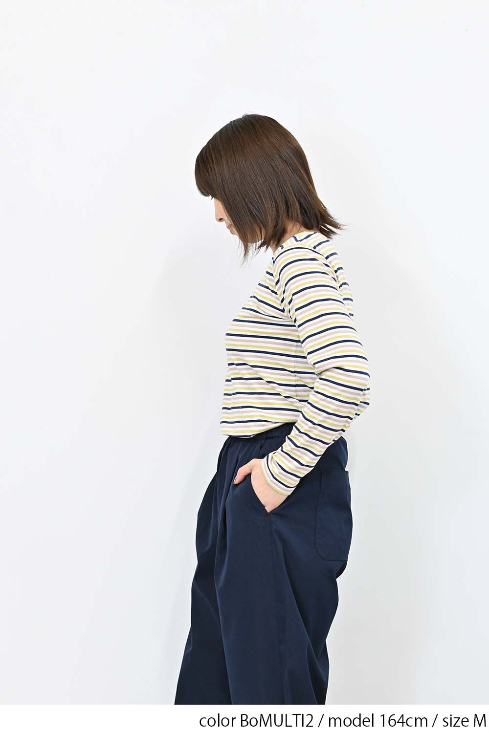 ≪SALE≫ Smiley Border Long Sleeve T-Shirt