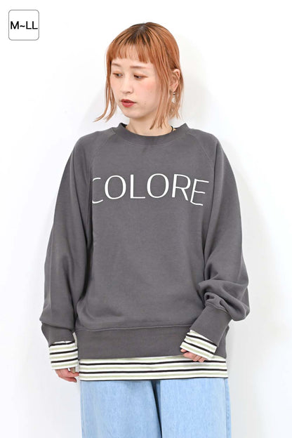 ≪SALE≫ Smiley Border Long Sleeve T-Shirt