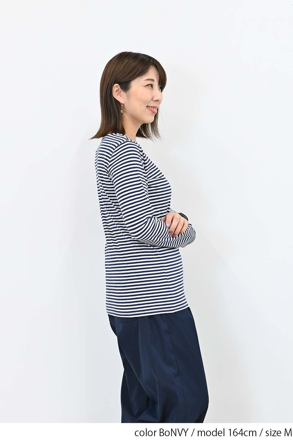 ≪SALE≫ Smiley Border Long Sleeve T-Shirt
