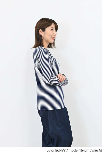 ≪SALE≫ Smiley Border Long Sleeve T-Shirt