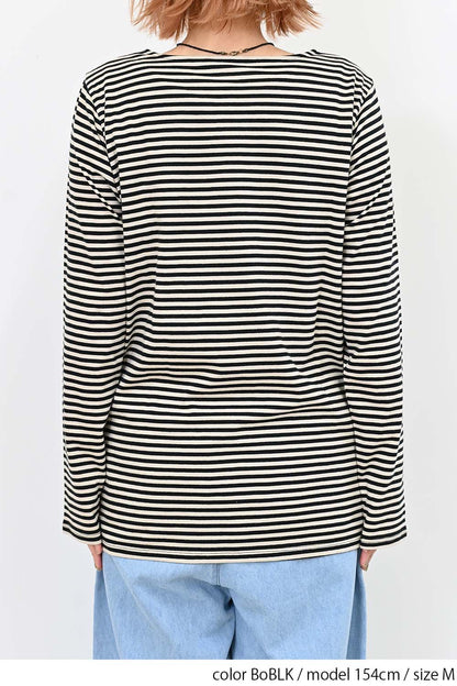 ≪SALE≫ Smiley Border Long Sleeve T-Shirt