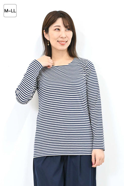 ≪SALE≫ Smiley Border Long Sleeve T-Shirt