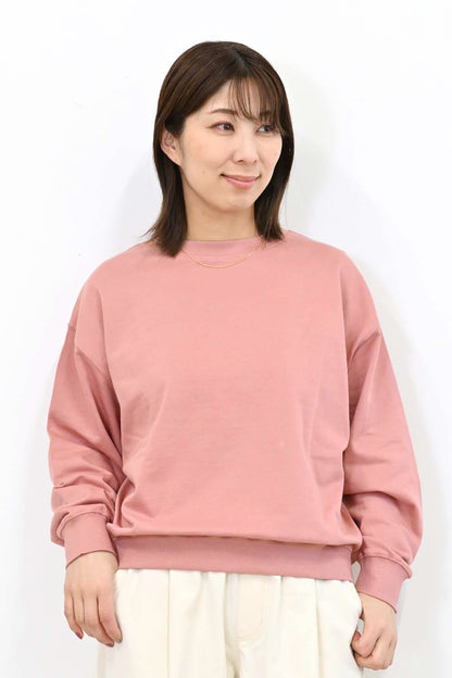 裾ギャザー裏毛プルオーバー