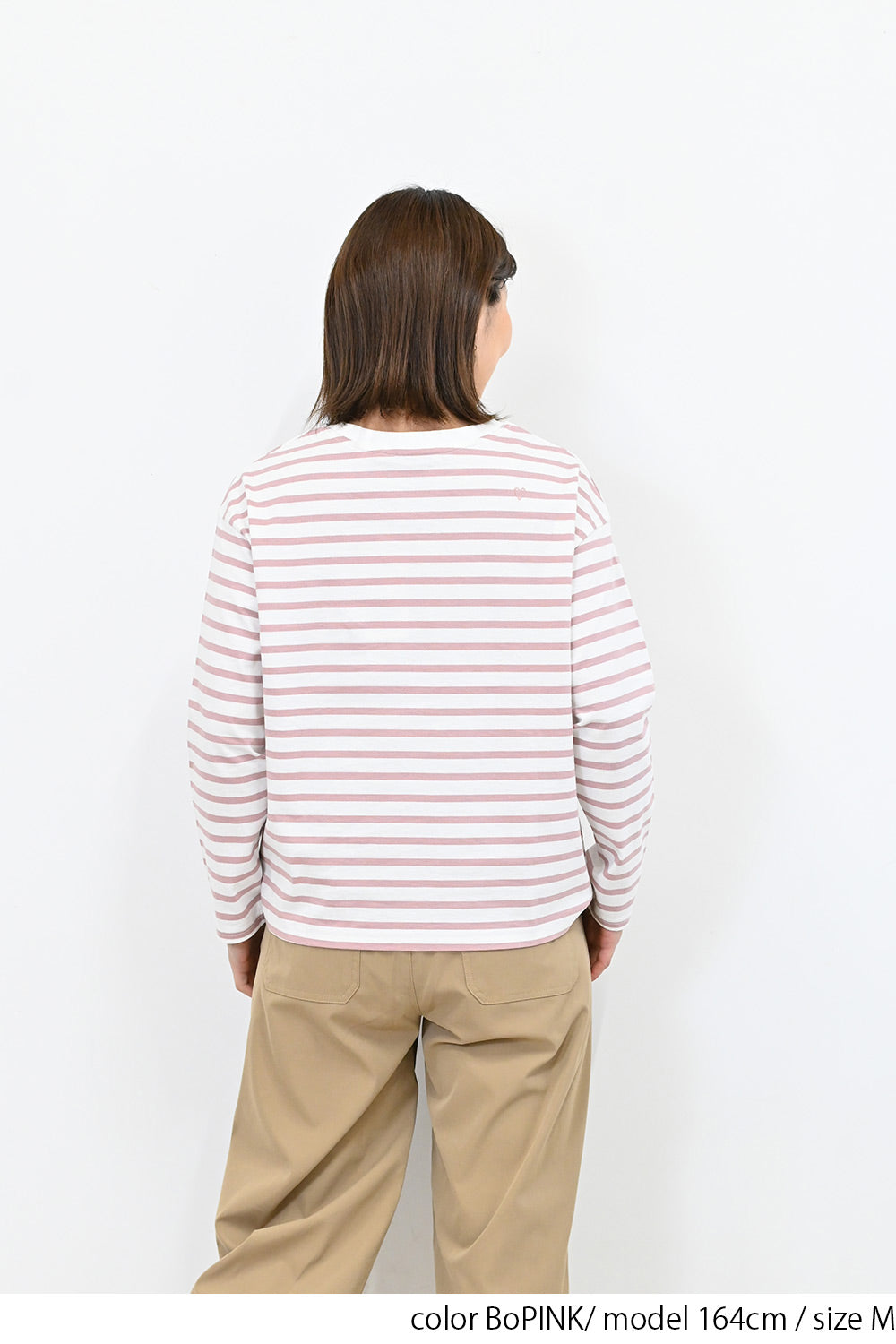 ワイドなボーダーロンTee