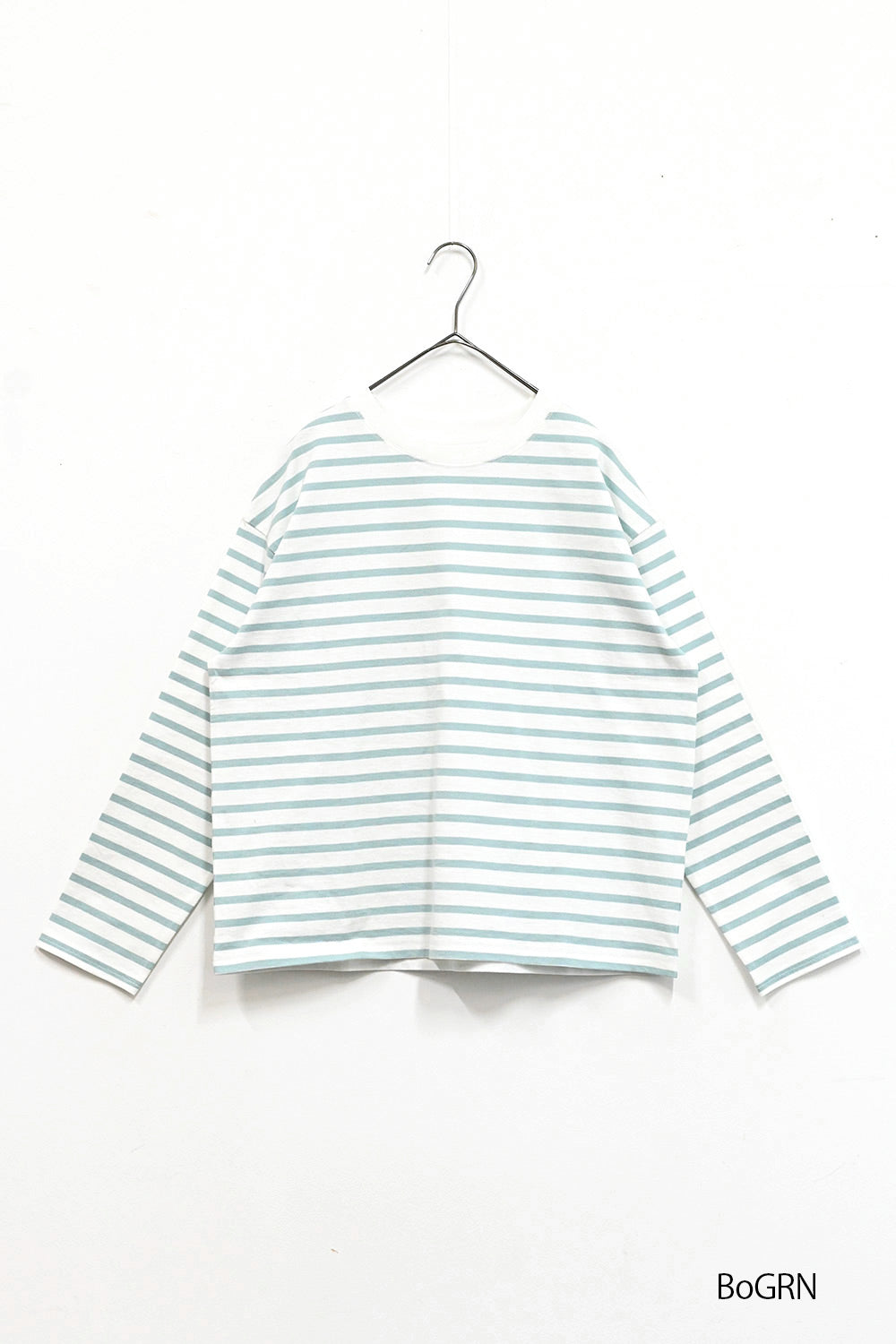 ワイドなボーダーロンTee