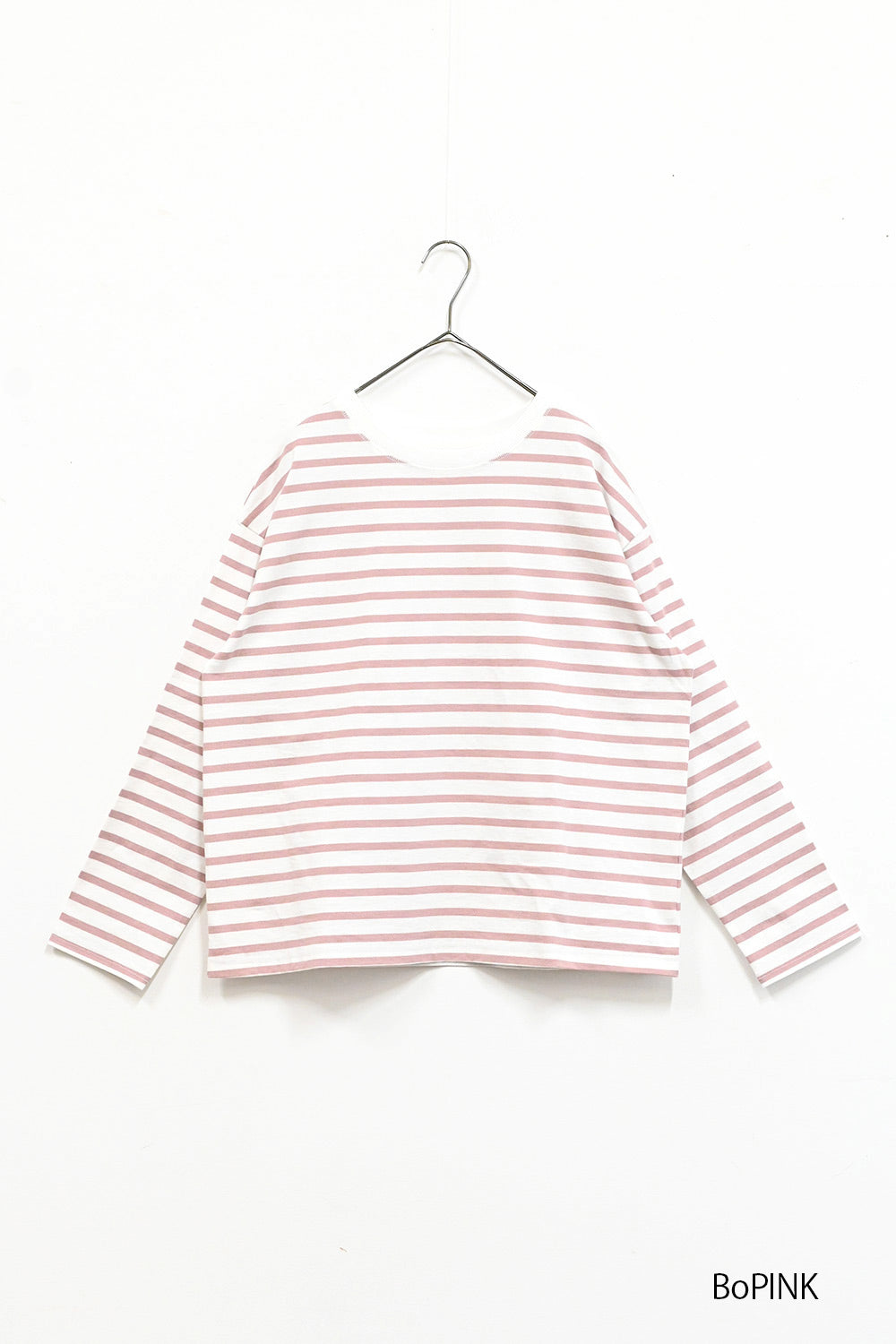 ワイドなボーダーロンTee